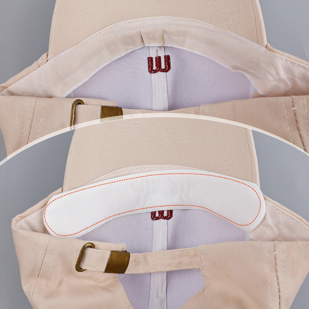 Invisible Sweat Absorber Liner Pads – Summer Baseball Cap Sweatband & Hat Size Reducer Stickers