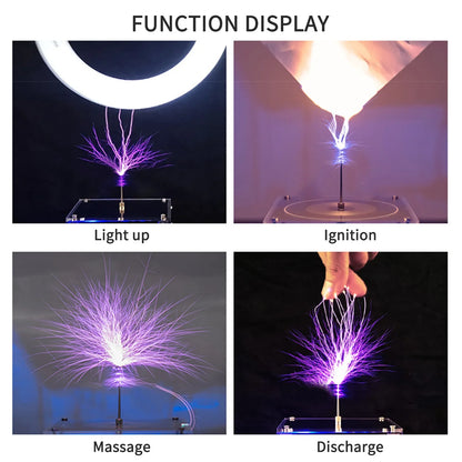 Multi-Function Tesla Music Coil Speaker – Wireless Transmission Lighting, Science & Education Experimental Product