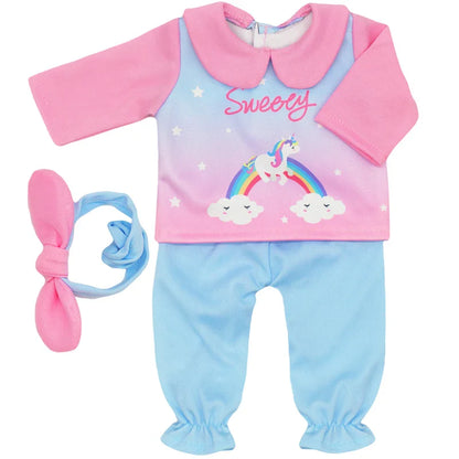 18-Inch American Girl Doll Clothes – Coat, Tights & Pants Outfit for Newborn & Baby Dolls