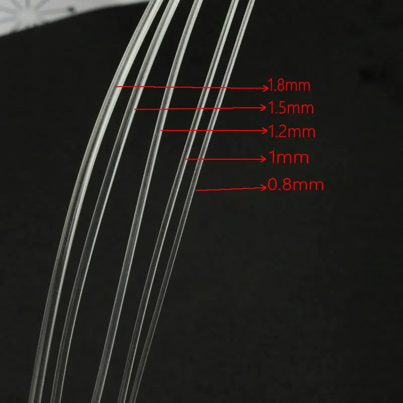 5 Yards Round Plastic Boning for Corsets - DIY Nylon Bra Underwires and Handmade Sewing Accessories for Home Decoration