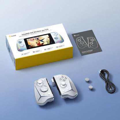 EasySMX S15 L/R Wireless RGB Controller — Compatible with Nintendo Switch/OLED, Gyroscope, Amiibo & Hall Effect, Perfect for Pokemon Games