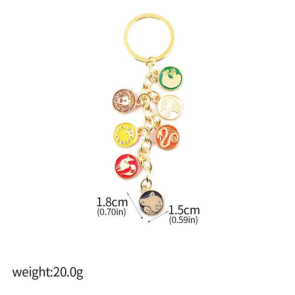 Anime Seven Deadly Sins Escanor Rhitta Keychain – Axe Bottle Opener Pendant Keyring Jewelry Gift for Men & Women