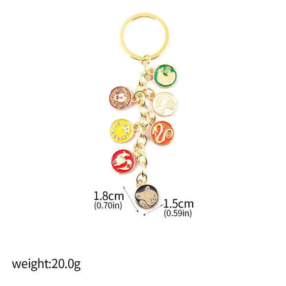 Anime Seven Deadly Sins Escanor Rhitta Keychain – Axe Bottle Opener Pendant Keyring Jewelry Gift for Men & Women