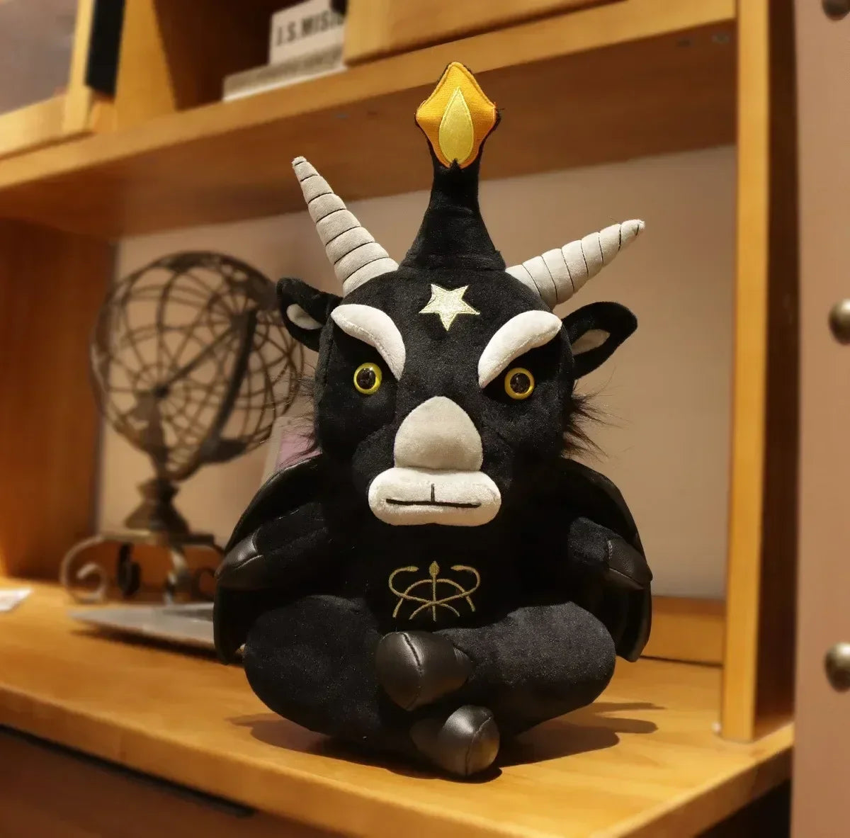 New Dark Style Plush Toys — Cute Ancient Egyptian Mythology Unicorn, Anubis, Hydra & Bastet Plush Dolls for Kids Gifts