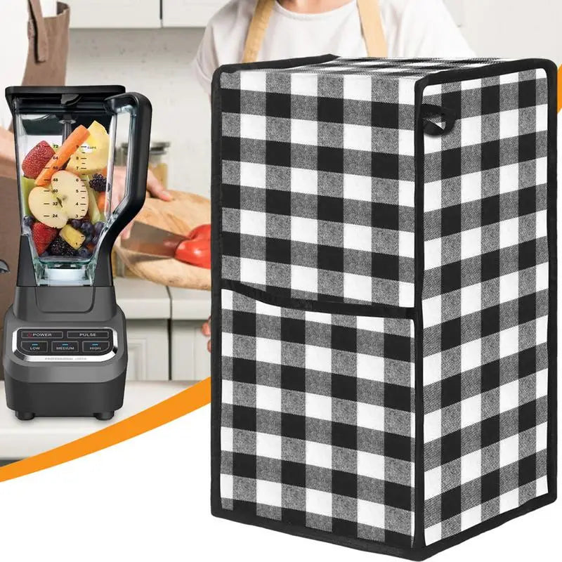 Blender Cover with Accessory Pocket - Anti-Scratch Kitchen Appliance Protector, Dust Cover for Blender Storage Stand