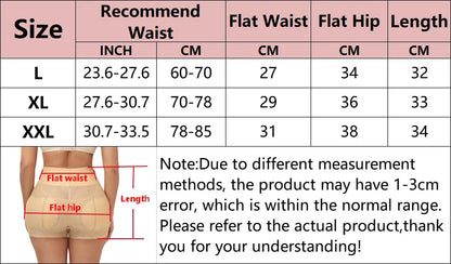 Butt Lifting Hip Enhancer Cushion – Padded Mesh Control Panties for Natural Curves