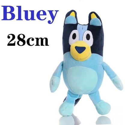 Bluey Dog Bingo Plush Toy — Soft Cartoon Stuffed Animal for Kids, Birthday & Christmas Gift