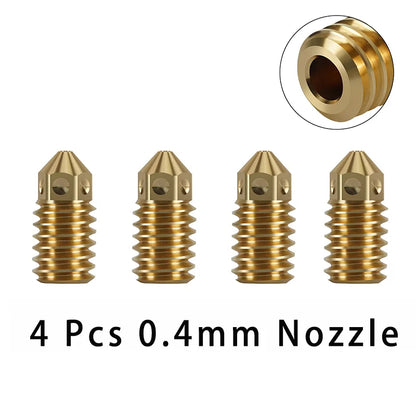 Bambu Lab A1 Mini Hotend Kit – 0.2/0.4/0.6/0.8MM Replaceable Nozzle for A1/A1 Mini 3D Printer Assembly