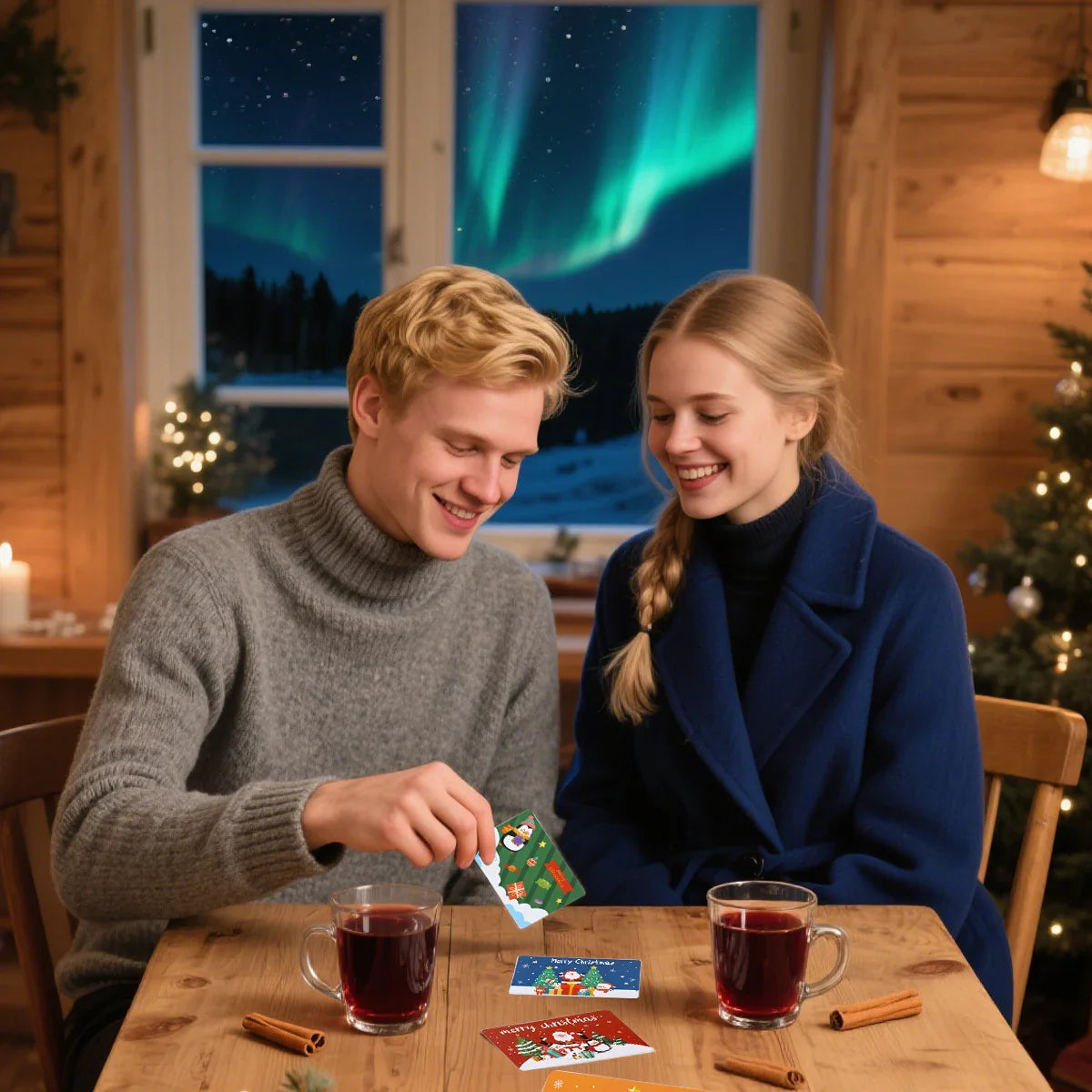 Christmas Scratch Cards 2025 — DIY Merry Xmas Decorations & Surprise Gifts for Home, Navidad & New Year 2026