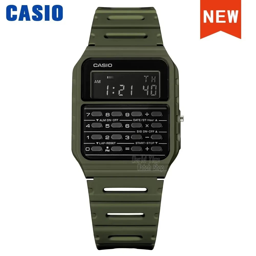 Casio Men’s Luxury Digital Watch – Military LED Sport Quartz, 50M Waterproof Retro Computer Style