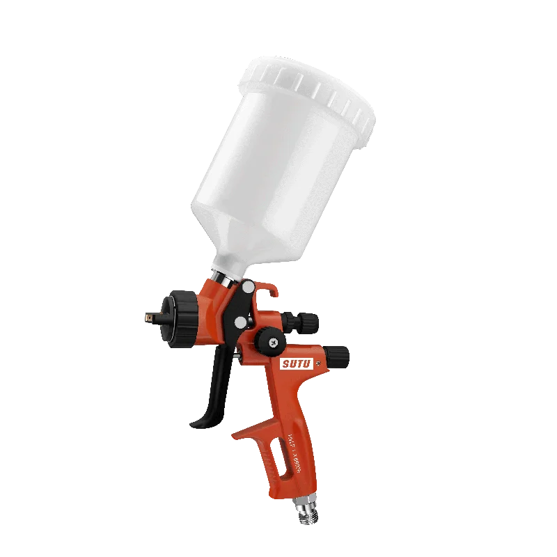SUTU 1.3mm Nozzle Paint Spray Gun for Car & Furniture — High Atomization Air Paint Repair Airbrush Tool