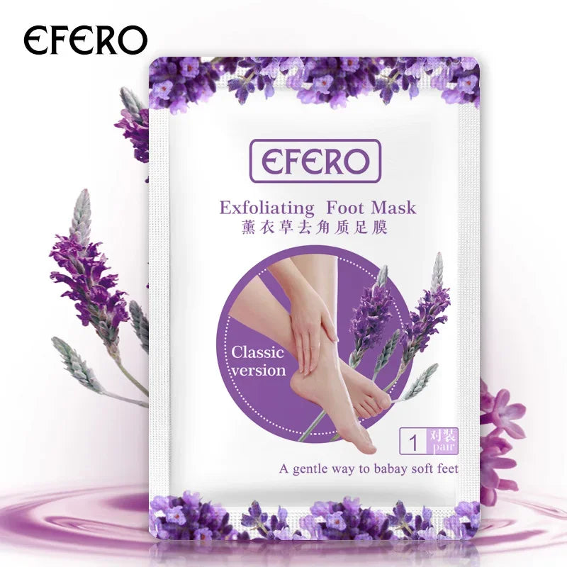 Honey Foot Mask – 1 Pair for Dead Skin & Callus Removal, Exfoliating Foot Treatment, Whitening Foot Spa & Skin Care Tool