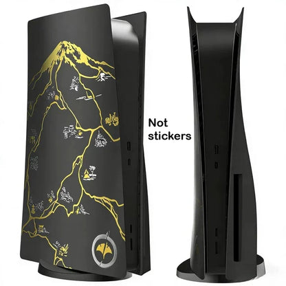 PS5 Replacement Side Panels ABS Faceplate Shell – Compatible with PS5, PS5 Slim & PS5 Pro Disc Console Accessories