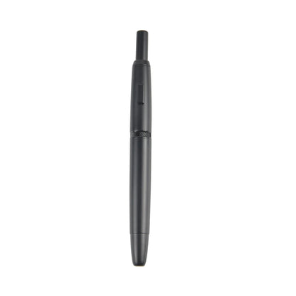 MAJOHN A1 Retractable Fountain Pen – EF 0.4mm Nib, Matte Black Metal Ink Pen with Converter, Ideal for Students and Gifts