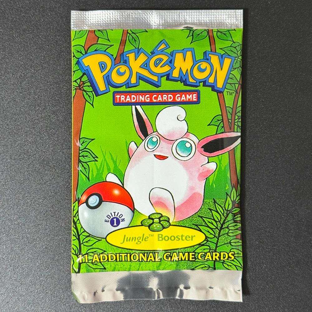 Pokémon Booster Packs Base Fossil Jungle - 11 Cards Per Pack & 36 Pack Booster Box Proxy Game Cards Collection