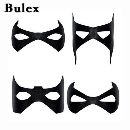 Bulex Nightwing Cosplay Costume – Adult Bat Superhero Outfit with Eye Mask for Halloween & Masquerade