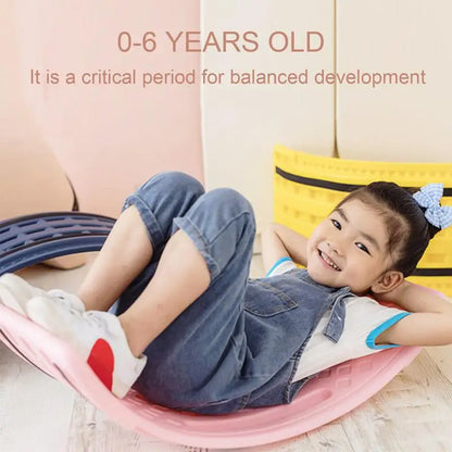 New Twisting Balance Board for Kids - Non-Slip Wobble Training Toy for Boys & Girls