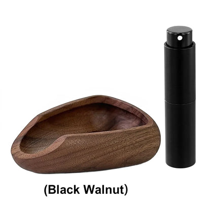 Leeseph Multifunctional Wooden Coffee Dosing Cup & Light Spray Bottle Barista Set – Enhance Your Coffee Brewing Experience