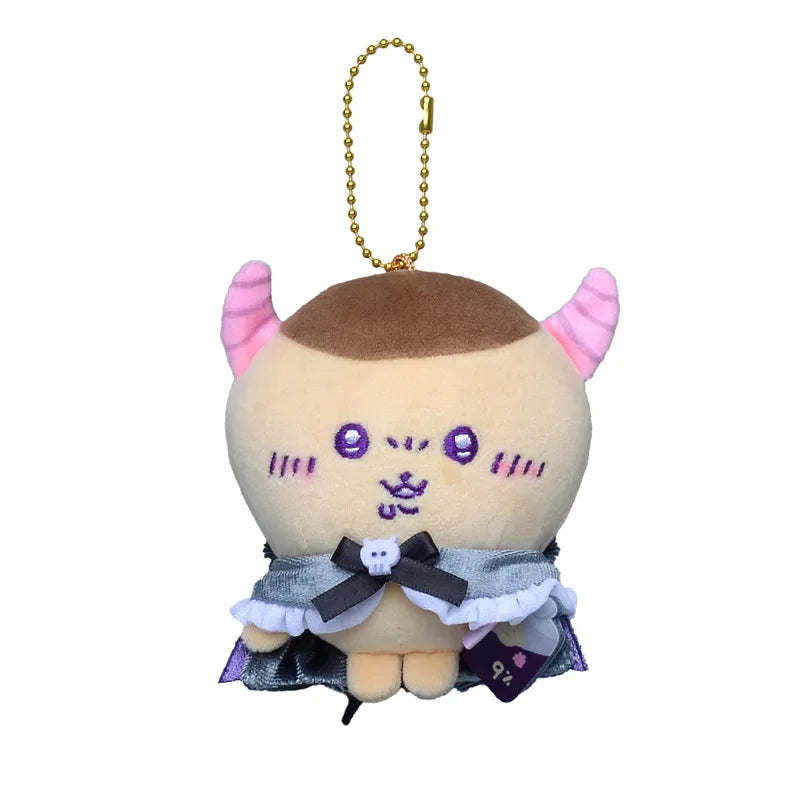Chiikawa Angel & Devil Plush Doll Keychain — Jiikawa Xiaoba Usachi Small Pendant for Bag Decoration & Gift