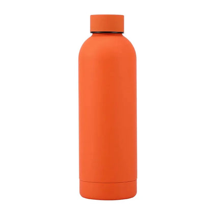 500/750ML Stainless Steel Thermos Cup – Outdoor Sports Kettle, Rubber Paint, Double-Walled Insulated Water Bottle