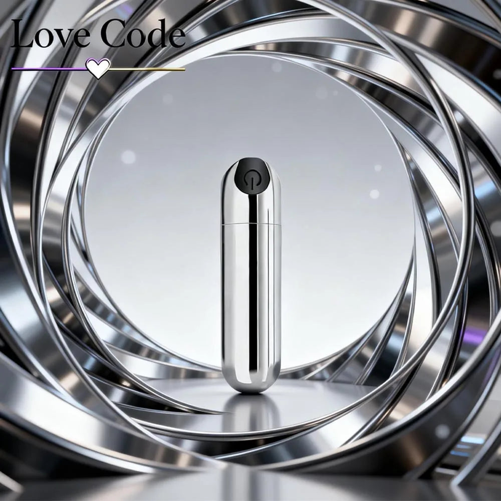 USB Rechargeable Mini Bullet Vibrator - 10 Speed Clitoral & G Spot Massage Stimulator for Women