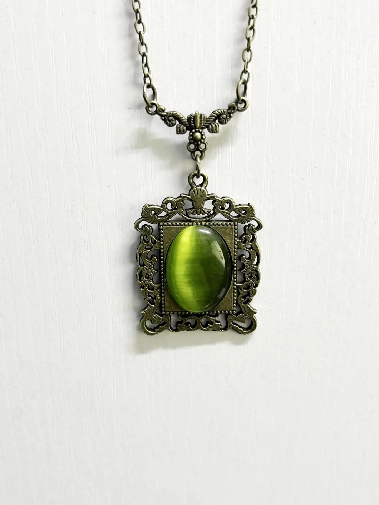 Gothic Vampire Blood Drop Necklace — Vintage Purple & Red Bat Eye Pendant, Witch Jewelry Accessory Gift for Women