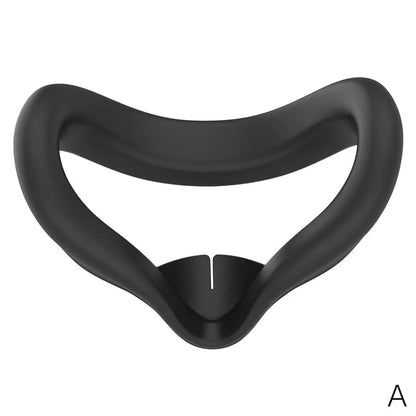 New VR Silicone Face Cover for Meta Quest 3S — Light-Leak & Sweat-Proof Replacement Mask Accessory