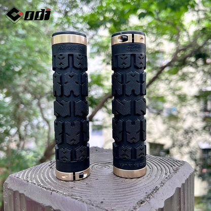 ODI RG01 Bicycle Handlebar Grips – Anti-Slip Lock-On Shock Absorbing MTB & Road Bike Grips