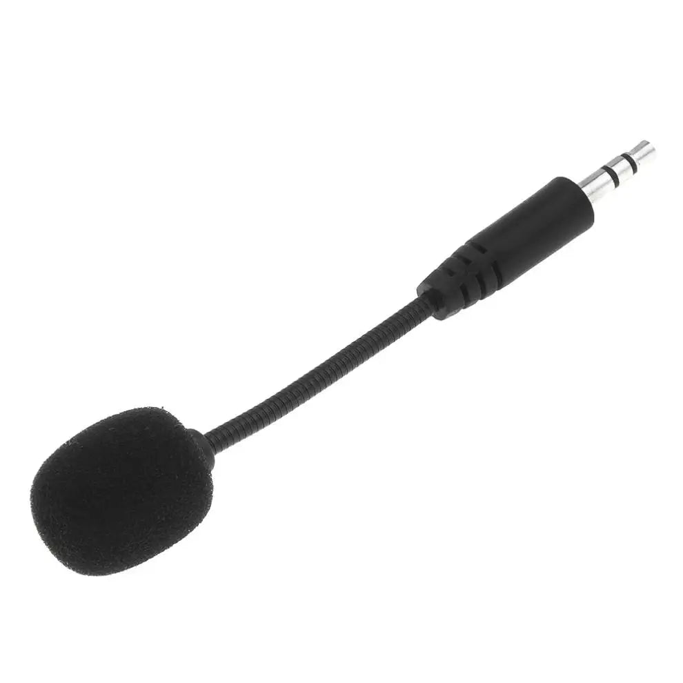 Mini 3.5mm Jack Flexible Capacitive Microphone for Mobile Phone PC Laptop Notebook
