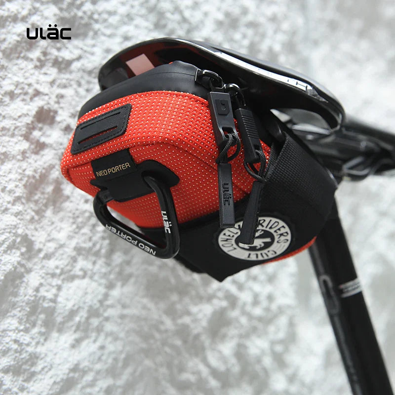 ULAC 0.5L Waterproof Bicycle Saddle Bag — Mini Shockproof MTB Seatpost Rear Pack Tail Pouch