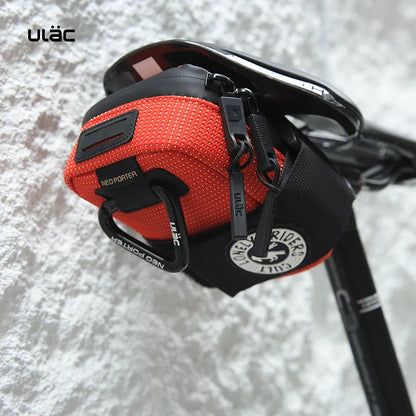 ULAC 0.5L Waterproof Bicycle Saddle Bag — Mini Shockproof MTB Seatpost Rear Pack Tail Pouch