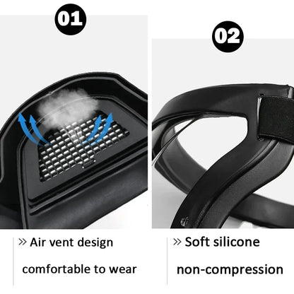 Full Face Protector Shield: Transparent Facial Protective Screen - Work Protection Mask for Kitchen Accessories & Gadgets