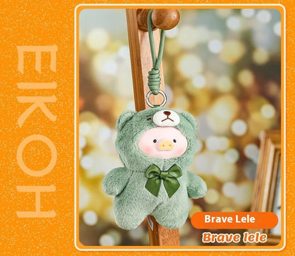 Blind Box Lulu Pig Vinyl Plush – Retro Teddy Series Cute Bag & Desktop Decoration Gift