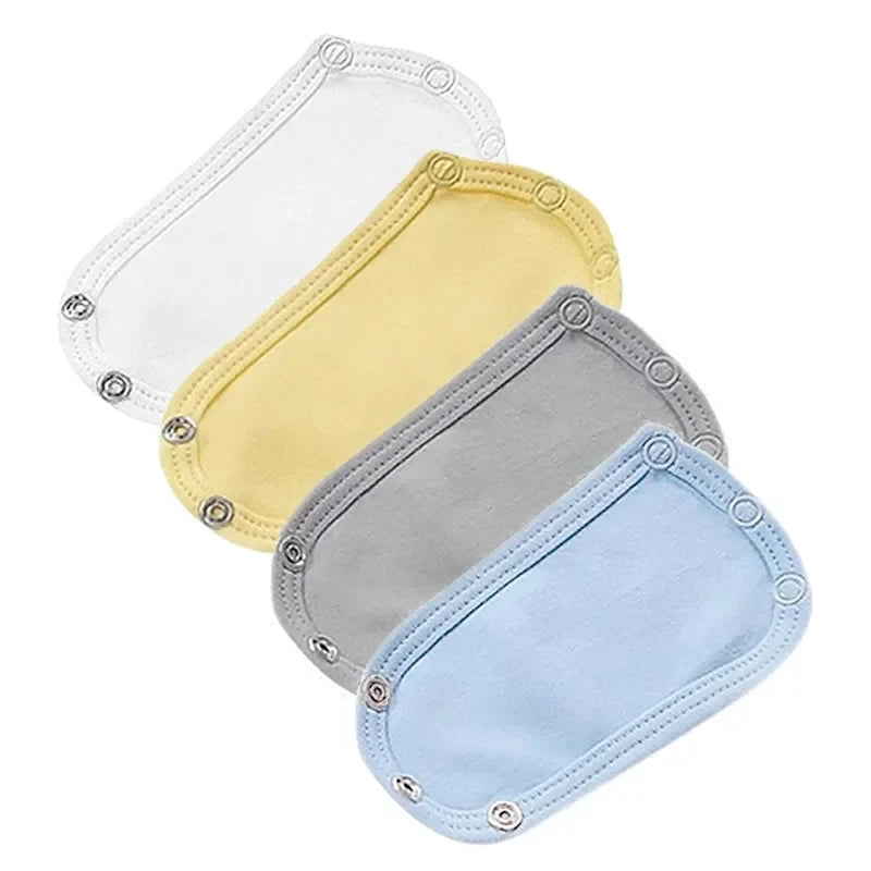 Versatile Baby Romper Partner Bodysuit - Lengthen Extend Film for Easy Diaper Changes - Available in 5 Colors for Boys and Girls
