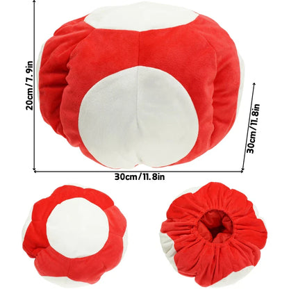 Anime Mario & Luigi Plush Hats — Kawaii Cappy, Princess Peach, Waluigi, Wario & Mushroom Stuffed Dolls, Birthday Gifts for Kids