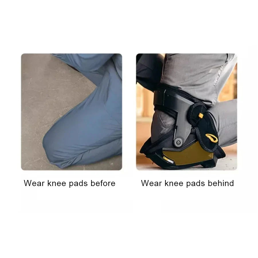 TOUGHBUILT GelFit Knee Pads - Thigh Support with Anti-Slip Silicone Knee Protection