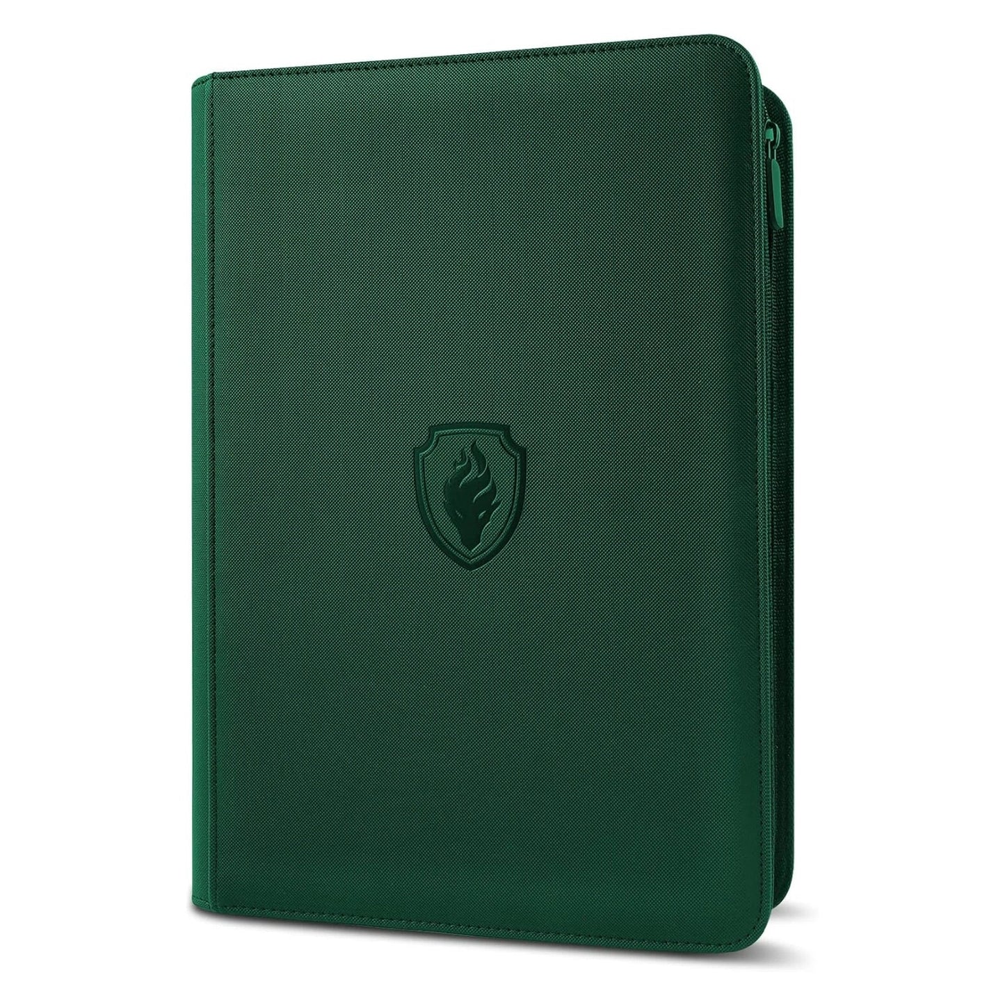 9-Pocket Trading Card Binder - 360-Card Zipper Album with Premium PU Cover
