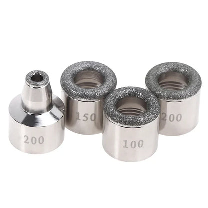 100/150/200 Grit Diamond Microdermabrasion Replacement Tips - Dermabrasion Heads for Beauty & Skincare Machines