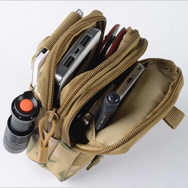Army Camouflage Tactical Leg Bag: Portable Multifunctional Leggings Bag for Riding, Locomotive, and Sports
