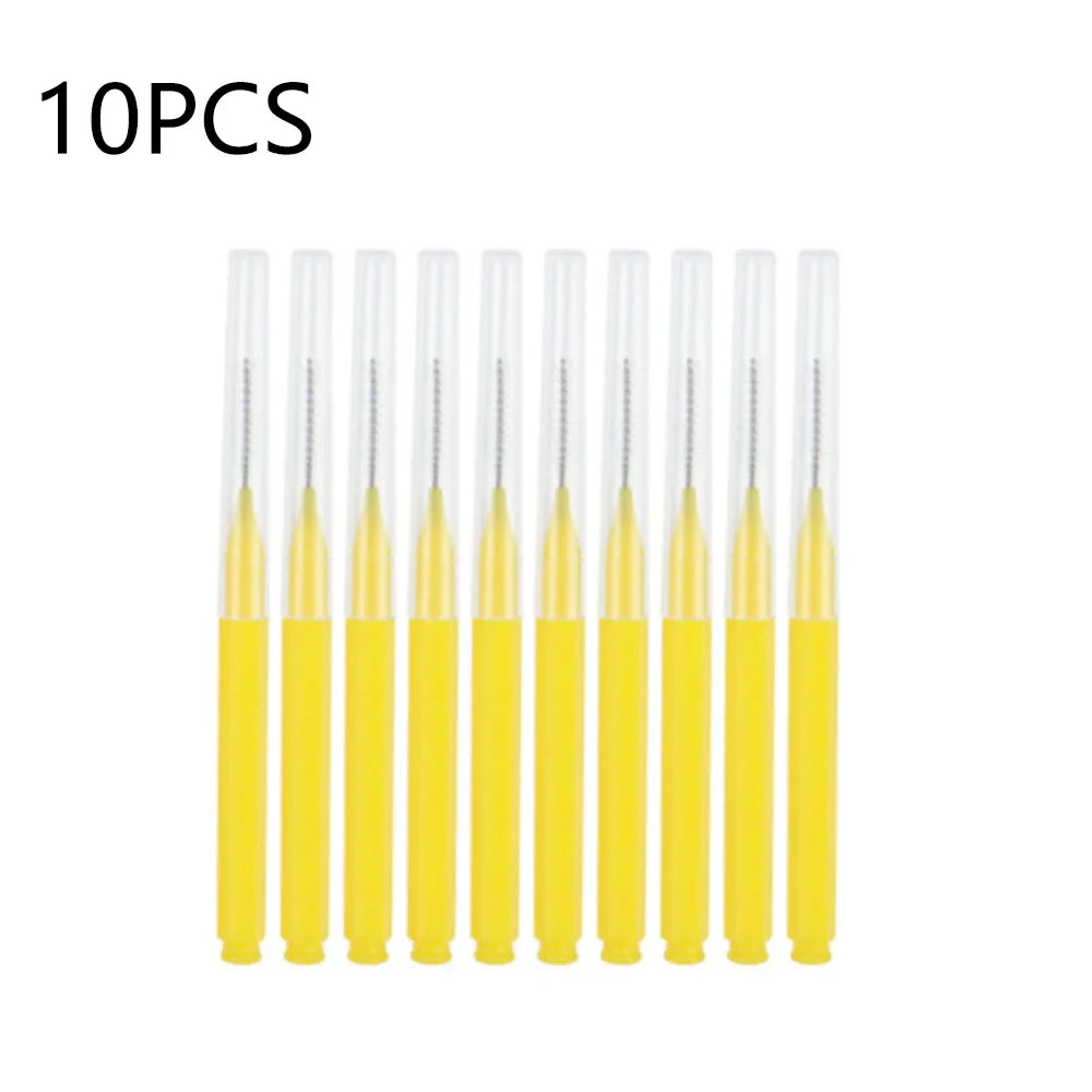 10/20/50PCS Mini Eyebrow & Lash Brushes – Disposable Bendable Brow Perm & Micro Eyelash Applicator Tools