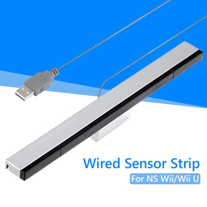 Wired USB Infrared Sensor Bar for Wii/Wii U Remote – TV Replacement Receiver