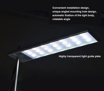 Week Aqua S Series WRGB Fishing Lamp – ADA Style LED Light for Aquariums, Fish Tanks, Fishbowls & Aquascaping Decoration