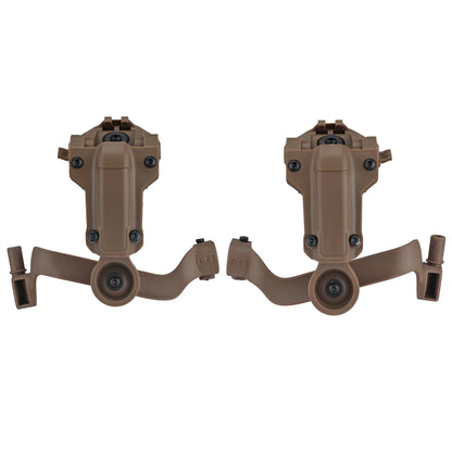 ARM NEXT F10 Tactical Headset — Noise-Canceling Hunting & Shooting Headphones with Brackets, Compatible with Wendy M-LOK ARC Helmet
