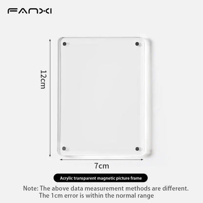 Magnetic Bulletin Board with Stand, Tabletop Metal Display Board with Magnetic Clamp for Notes, Photos & Magnet Organization