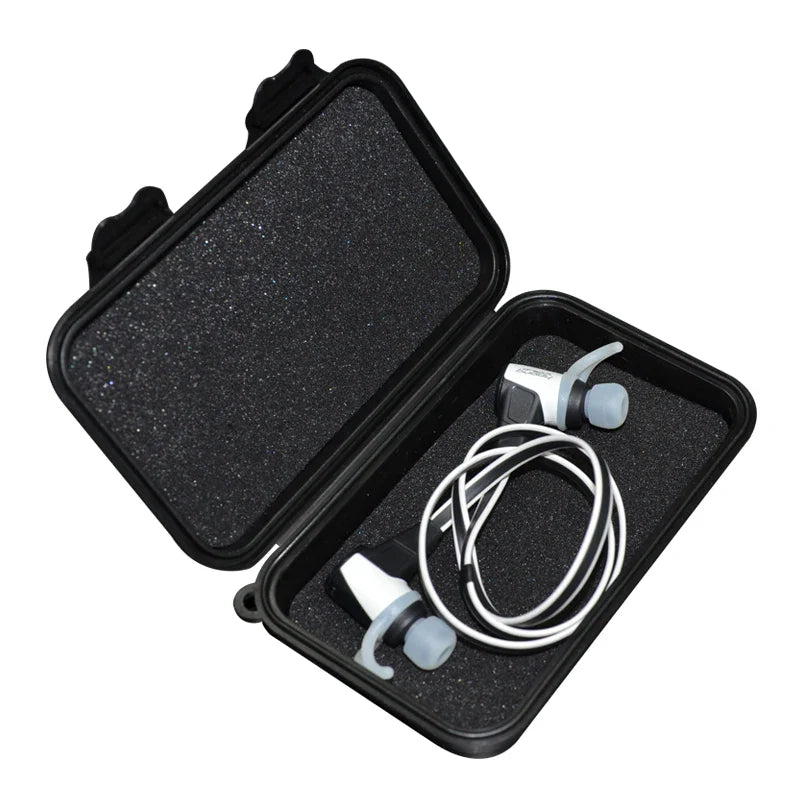 KZ PP High-End Earphone Case – Compressive Damping, Drop-Resistant Protective Box for Headphones & Accessories