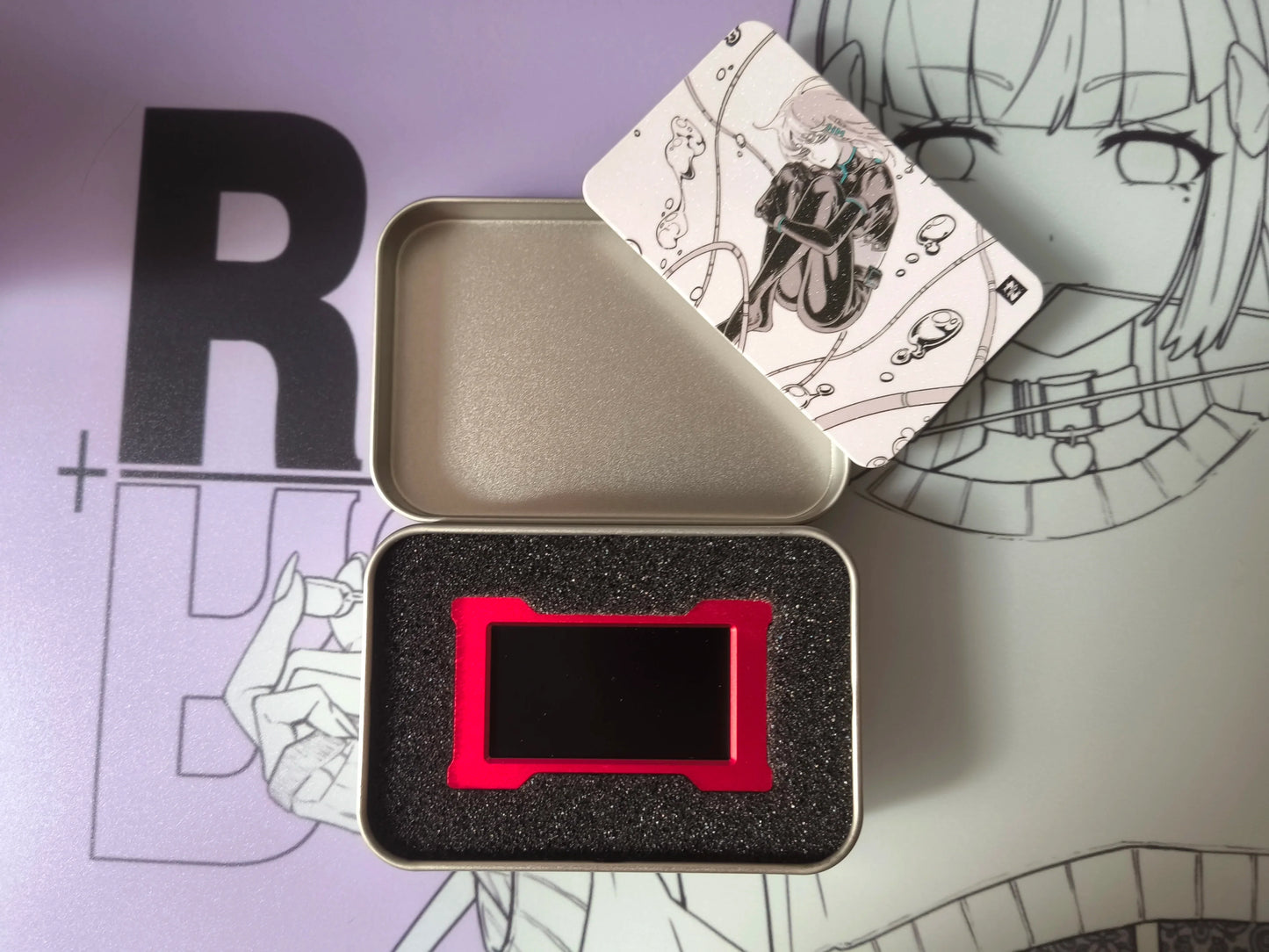 HMLAB ZNEO Gaming USB Hub – 2-to-3 Port with 8K Hz, Independent Power & Screen for Gaming Desk Setup