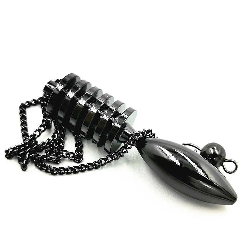 # Brass Isis Pendulum - Pointed Cone Dowsing & Divination Pendant