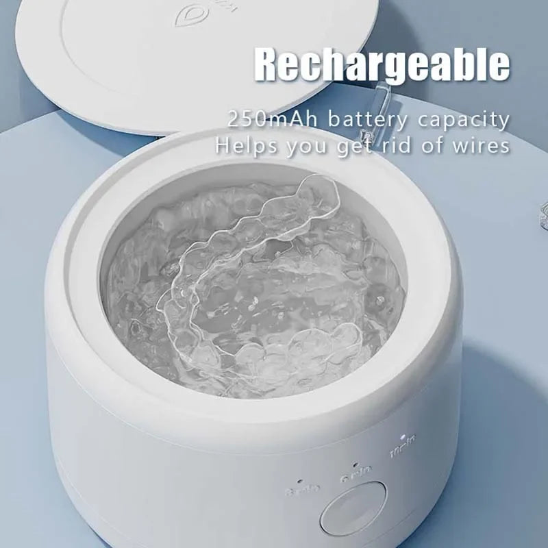 Xiaomi MIJIA Electric Braces & Retainer Cleaning Box – Multifunctional Denture & Jewelry Cleaner, Orthodontic Care Machine