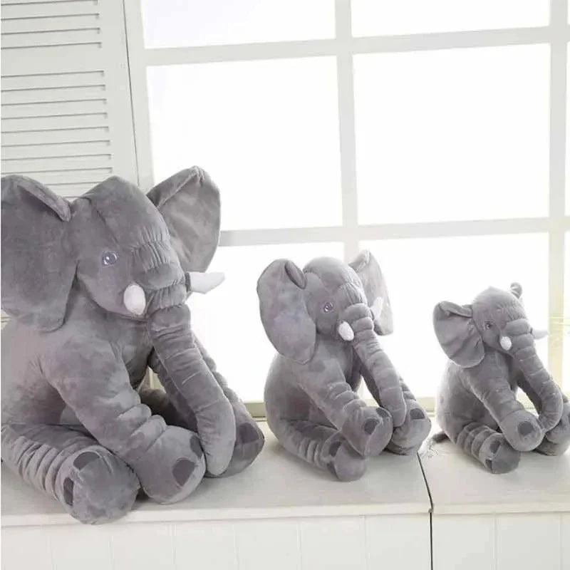 40cm Soft Elephant Plush Toy – Cute Baby Elephant Sleeping Pillow, Stuffed Animal for Kids, Birthday Gift & Room Decor