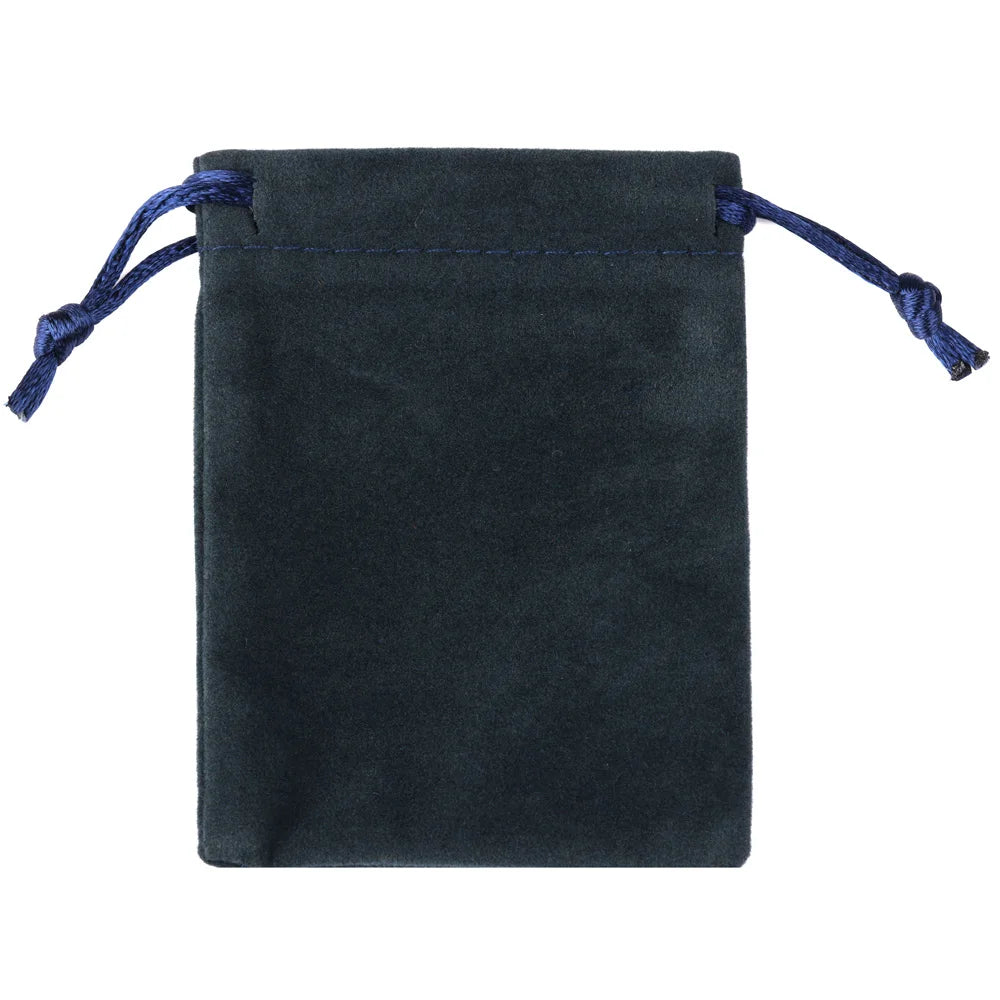 10pcs 5x7cm Mixed Color Velvet Gift Bags | Soft Velvet Drawstring Pouches for Christmas Jewelry Packaging